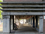 Arcaden blok zuidzijde Vrijheidslaan.
<br/>
Gert-Jan Lobbes, 2015